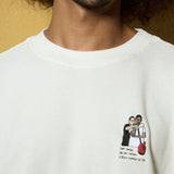 Camiseta Sem Tempo Quadrille Oversized