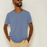Camiseta BR.O Classic Azul - Orgânica