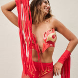 Par Bracelete Vermelho