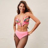 Armadura Rosa Arco-Íris