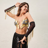 Par Bracelete Dourado