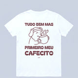 Camiseta Cafecito Relax Offwhite