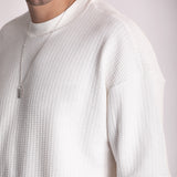 Camiseta Aleska Oversized Offwhite