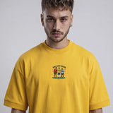 Camiseta Last Dance College Oversized Amarelo