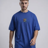 Camiseta Last Dance College Oversized Azul