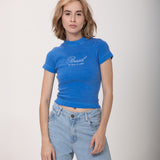 Baby Tee Amo Te Odiar Azul