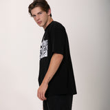Camiseta Baile Noventa Oversized Preta
