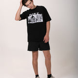 Camiseta Baile Noventa Oversized Preta