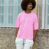 Camiseta Bloquinhos BOX Rosa