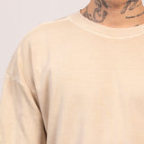Camiseta Suedine BOX Areia