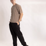 Camiseta Suedine BOX Marrom