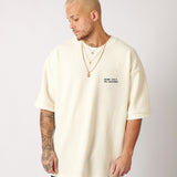 Camiseta Brasil não é pra amadores Tricô Oversized