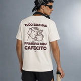 Camiseta Cafecito Relax Offwhite