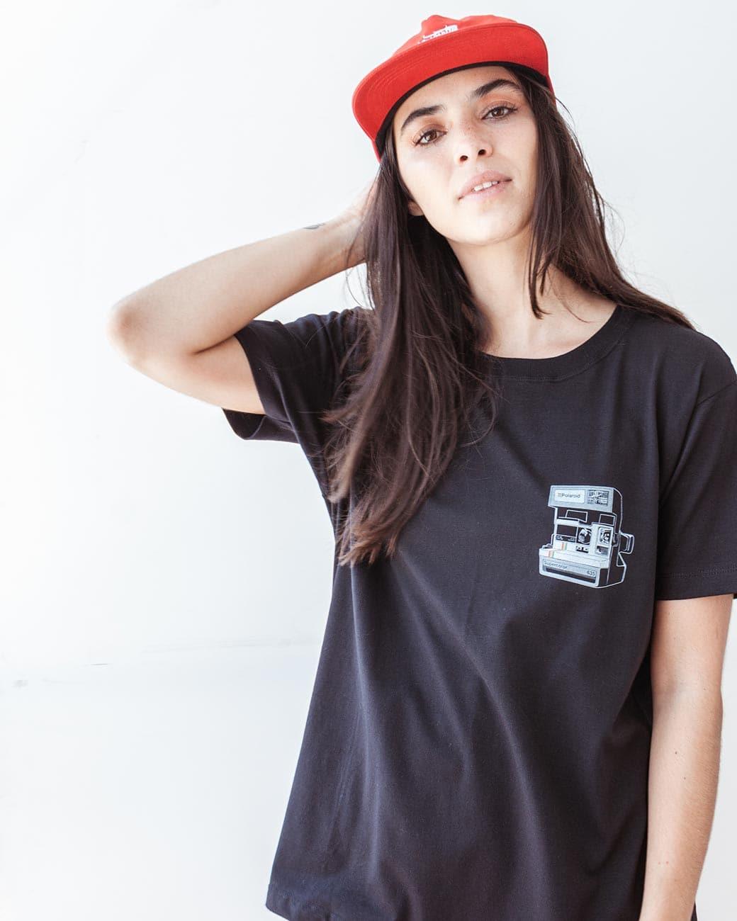 Blusa fashion polaroid feminina