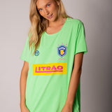 Camiseta Litrão Relax Verde Neon