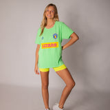Camiseta Litrão Relax Verde Neon
