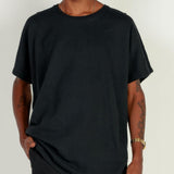 Camiseta Moletom Preta