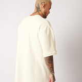 Camiseta Brasil não é pra amadores Tricô Oversized