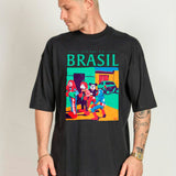 Camiseta Isso Aqui É Brasil Oversized