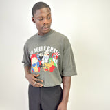 Camiseta Brasil Urban Oversized Grafite