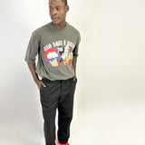 Camiseta Brasil Urban Oversized Grafite