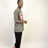 Camiseta Brasil Urban Oversized Grafite