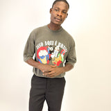 Camiseta Brasil Urban Oversized Grafite