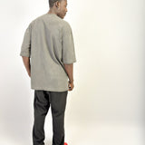 Camiseta Brasil Urban Oversized Grafite