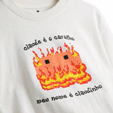 Camiseta Claudinho Urban Offwhite