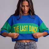 Cropped Last Dance Azul