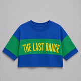 Cropped Last Dance Azul