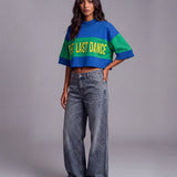 Cropped Last Dance Azul