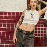 Cropped Tu tá no Brasil Bordada