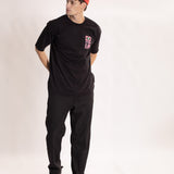 Camiseta Boteco Noventa Oversized Preta