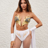 Hot Pant Fogo Branco