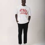 Camiseta Baile Noventa Oversized Branca