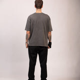 Camiseta Noventa Oversized Grafite
