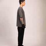 Camiseta Noventa Oversized Grafite