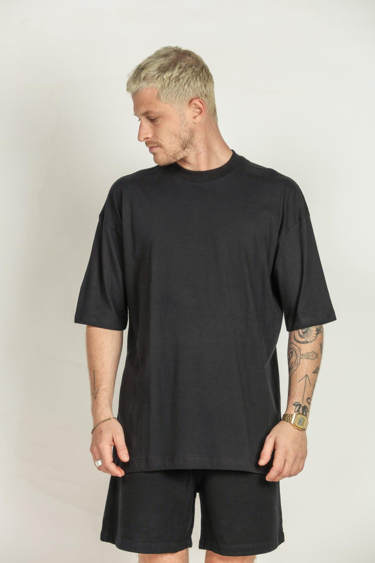 Camisa cheap preta oversized