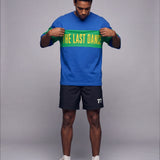 Camiseta Last Dance Oversized Azul
