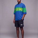 Camiseta Last Dance Oversized Azul
