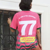 Camiseta Polo Carnaval de Rua 77 Rosa