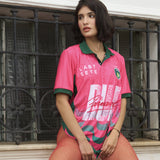 Camiseta Polo Carnaval de Rua 77 Rosa