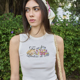Regata Cropped Fui na feira