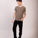 Camiseta Relax Marrom Estonado