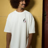 Camiseta Sem Tempo Quadrille Oversized