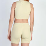 Short Ciclista Ribana Areia