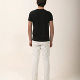 Camiseta Tech Modal Gola V Preto