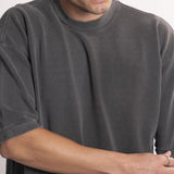 Camiseta Tricô Oversized Grafite