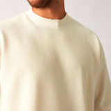 Camiseta Tricô Oversized Offwhite